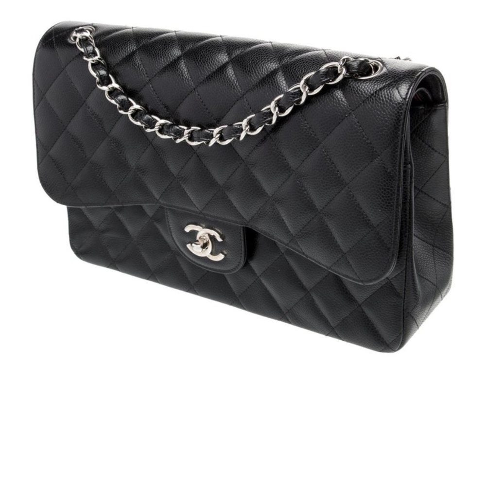 Classic Chanel Jumbo Double Flap - Silver Hardware